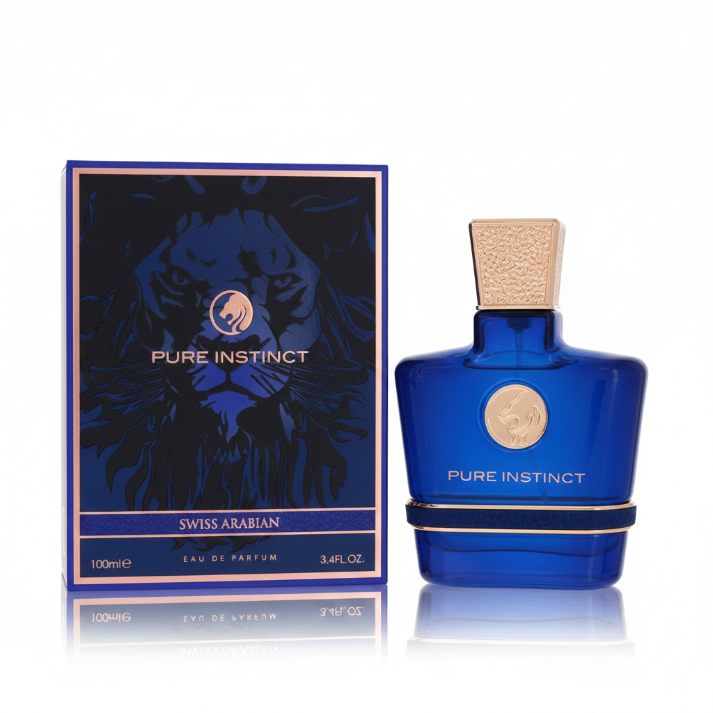 Swiss Arabian Pure Instinct by Swiss Arabian Eau De Parfum Spray 3.4 oz (Men)
