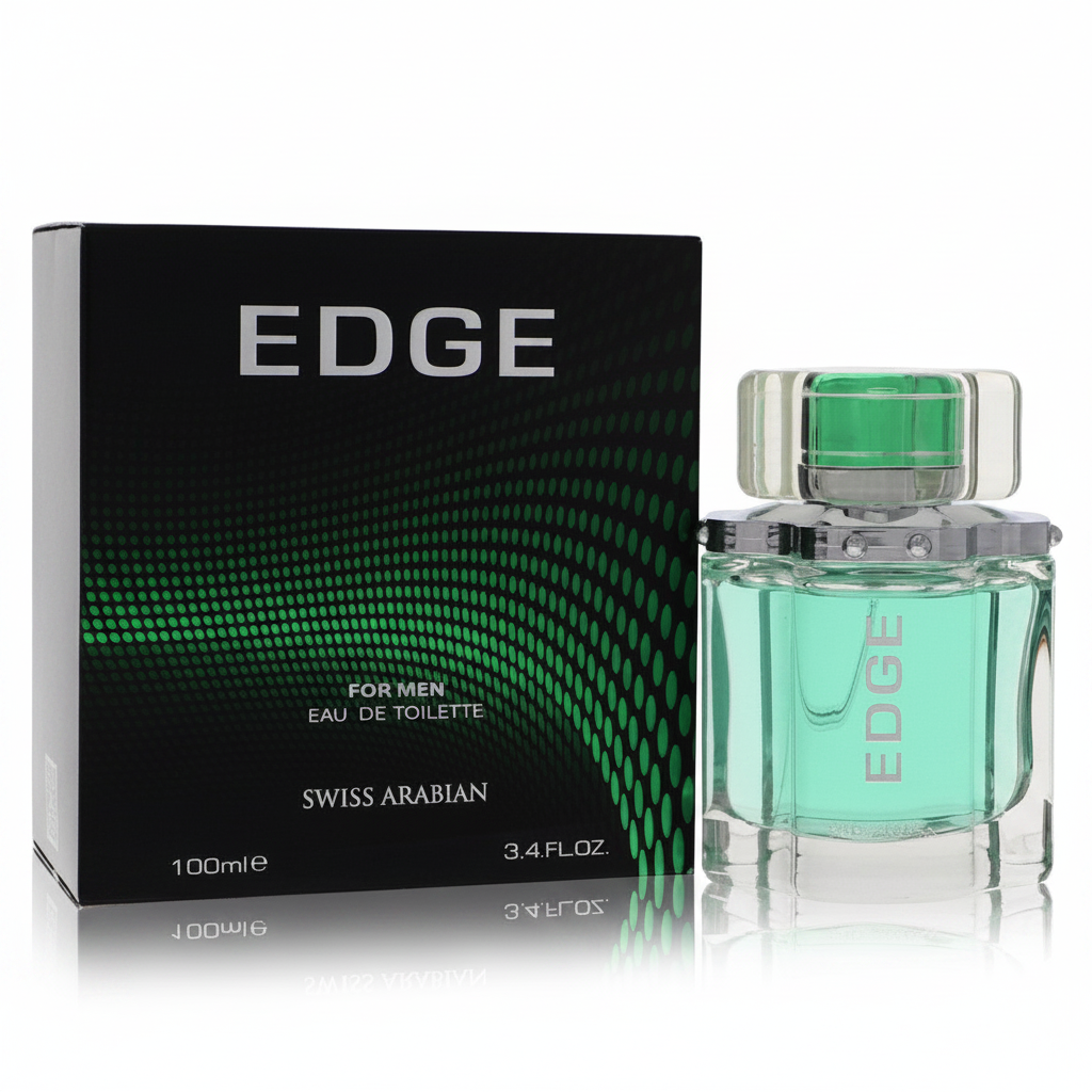 Swiss Arabian Edge by Swiss Arabian Eau De Toilette Spray 3.4 oz (Men)