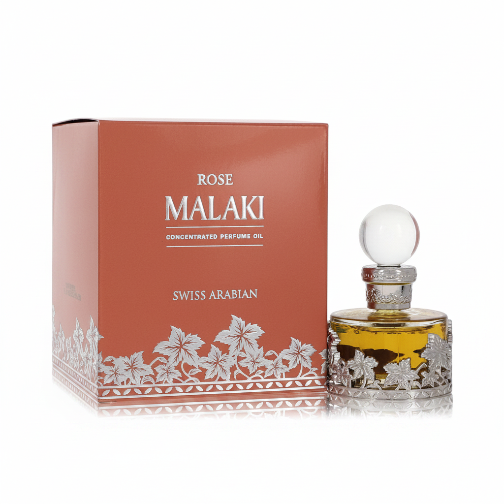 Swiss Arabian Rose Malaki Perfume Oil – 1 oz