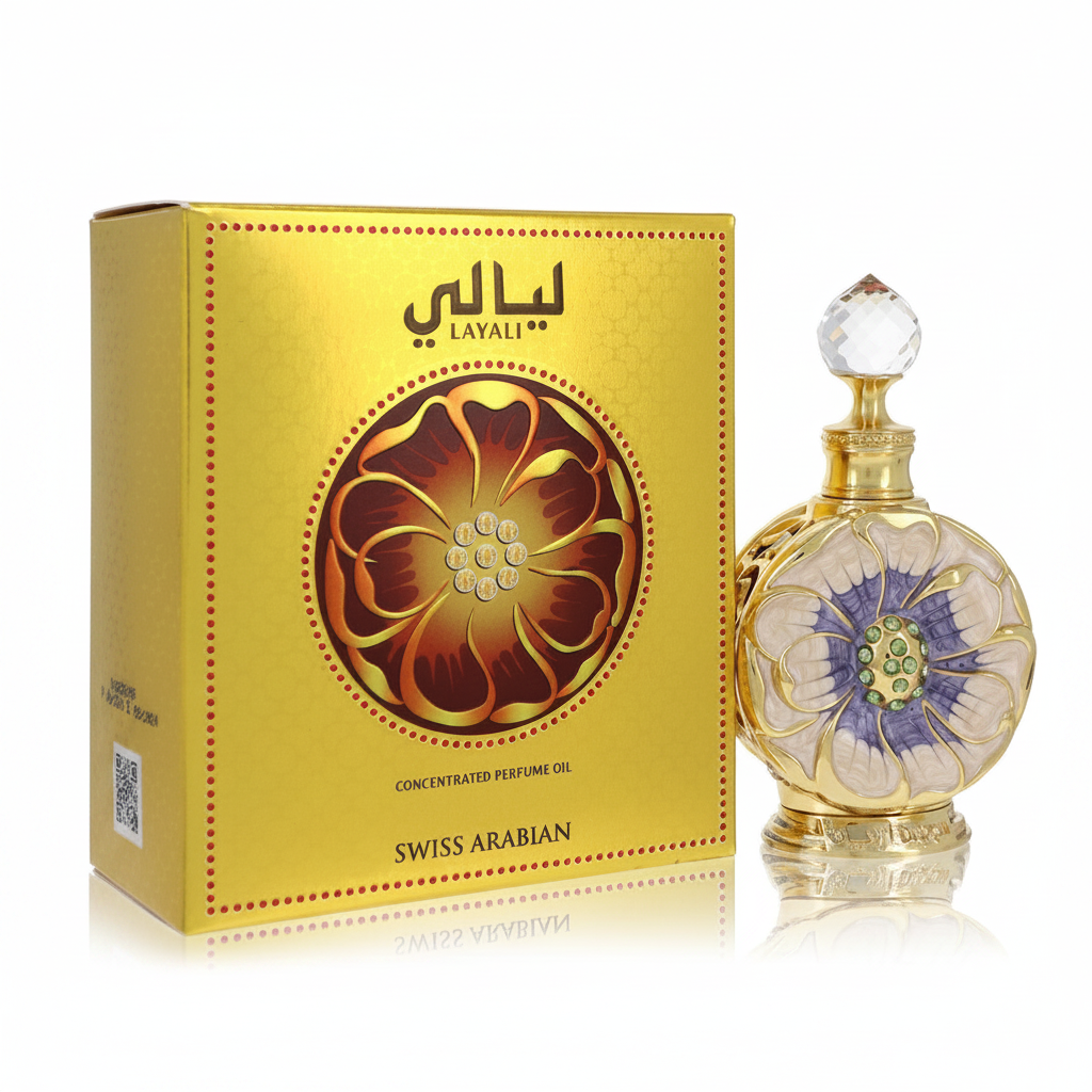 Swiss Arabian Layali by Swiss Arabian Concentrated Perfume Oil 0.5 oz (Women)