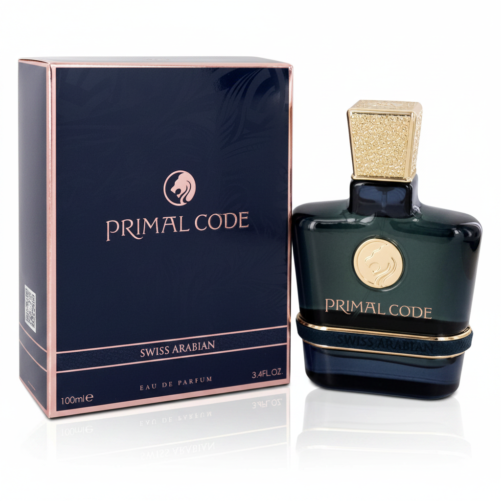 Primal Code by Swiss Arabian Eau De Parfum Spray 3.4 oz (Men)