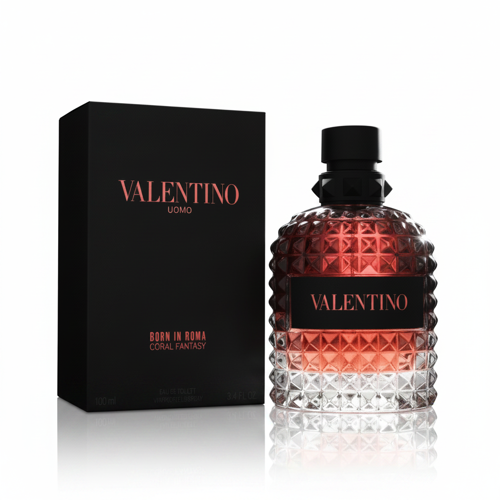 Valentino Uomo Born in Roma Coral Fantasy EDT – 3.4 oz