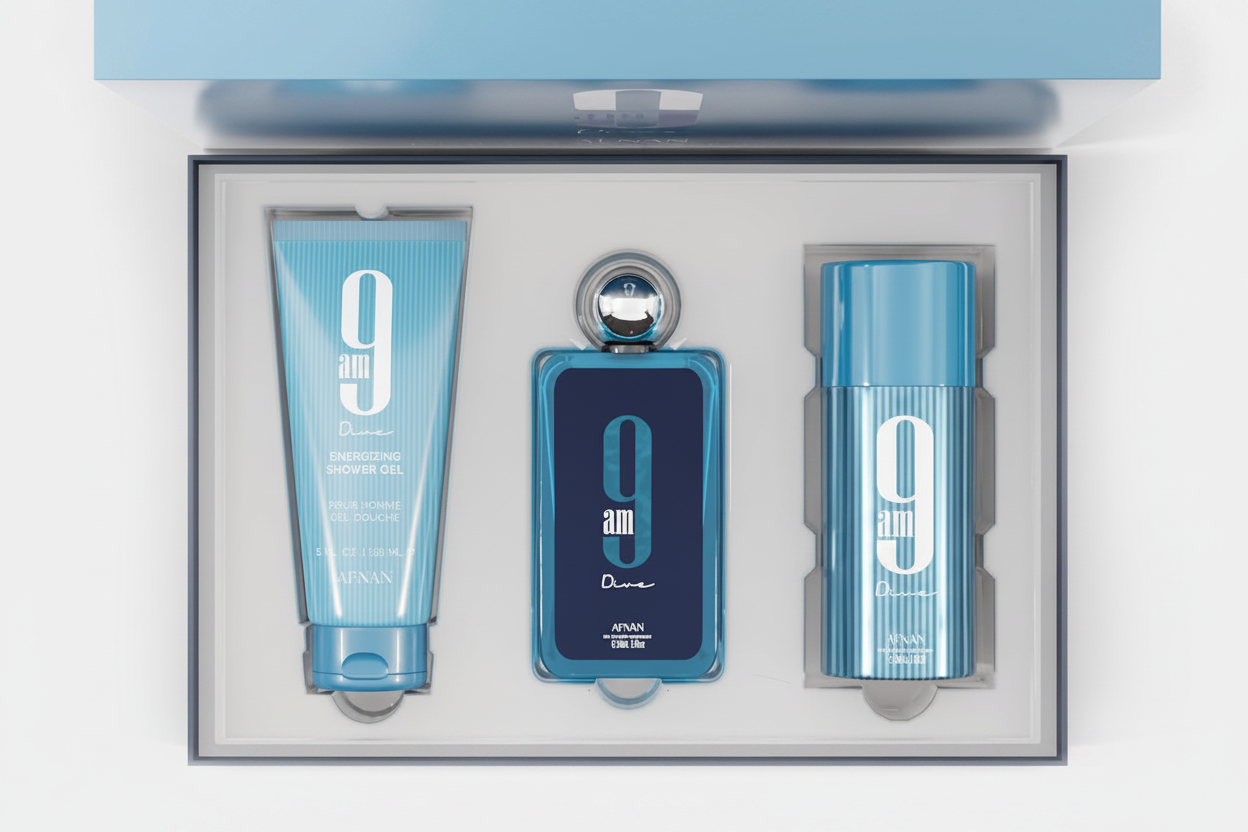 Gift/Set Afnan 9Am Dive U 3 Pcs. 3.4 Men