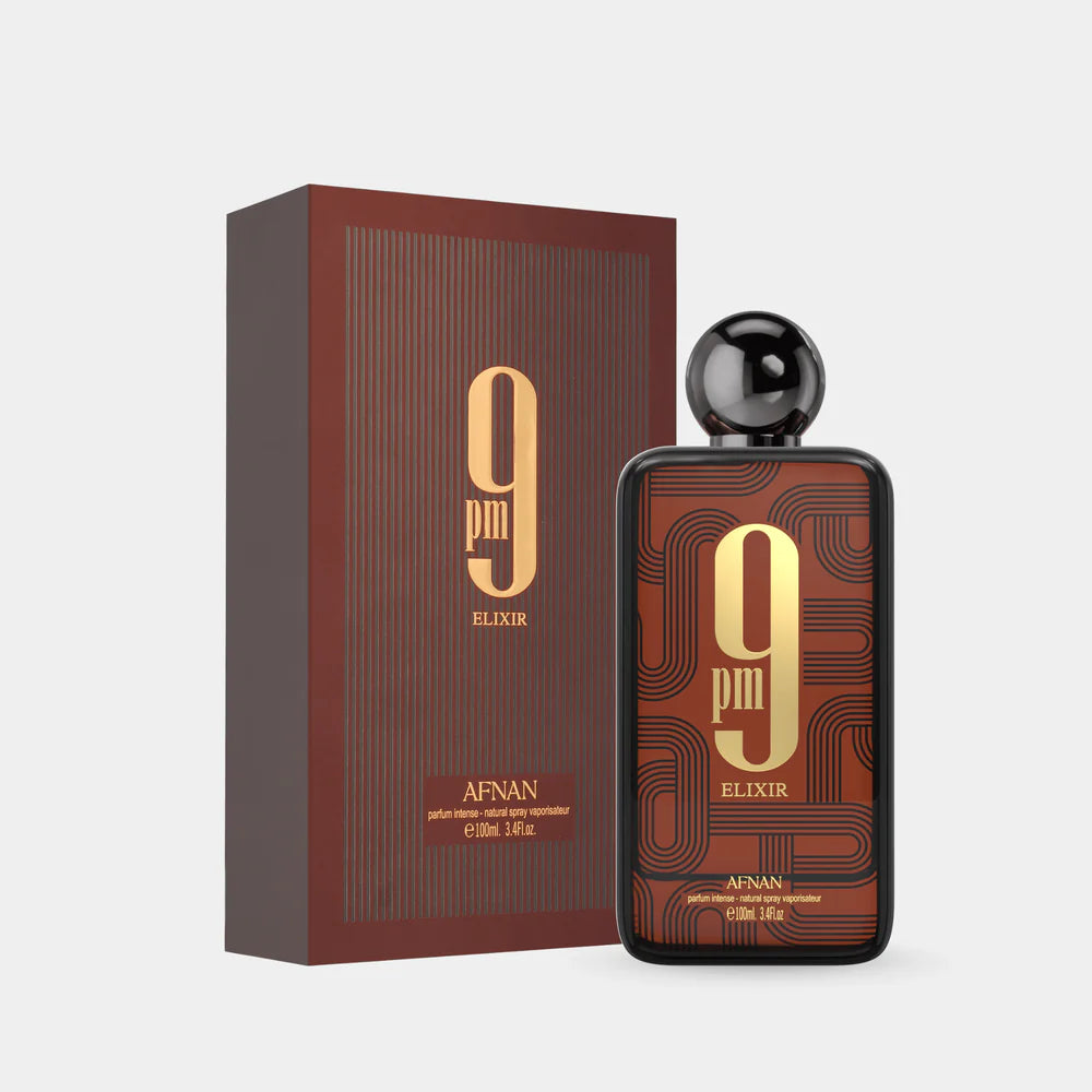 Afnan 9 PM Elixir Intense 3.4 oz Men