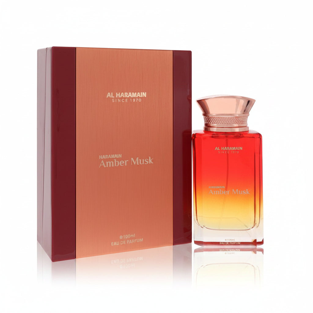 Al Haramain Amber Musk by Al Haramain Eau De Parfum Spray (Unisex) 3.3 oz for Men