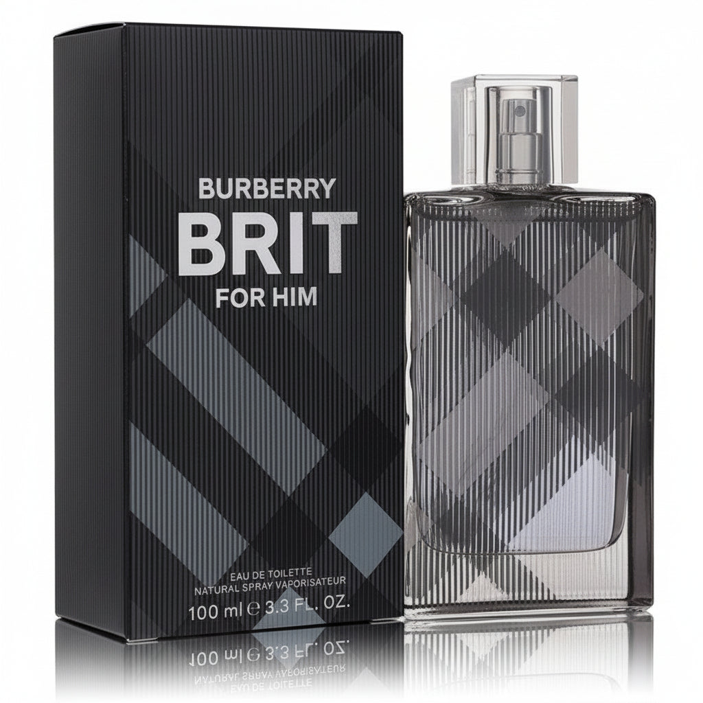 Burberry Brit by Burberry Eau De Toilette Spray 3.4 oz for Men