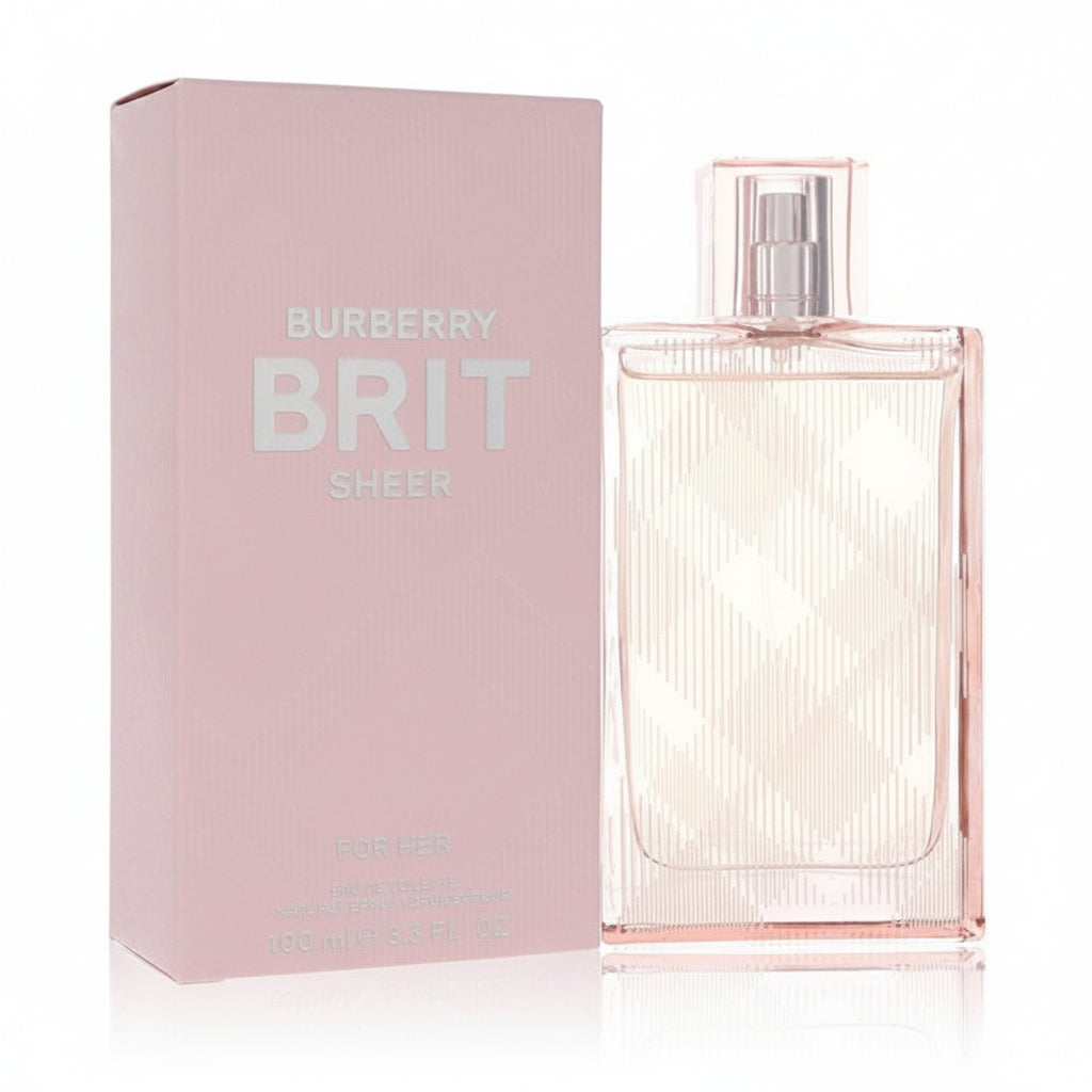 Burberry Brit Sheer by Burberry Eau De Toilette Spray 3.4 oz for Women