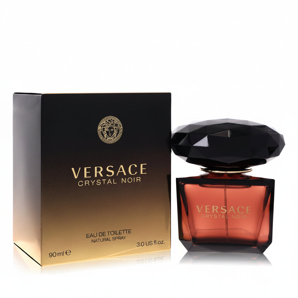 Crystal Noir by Versace Eau De Toilette Spray 3 oz for Women