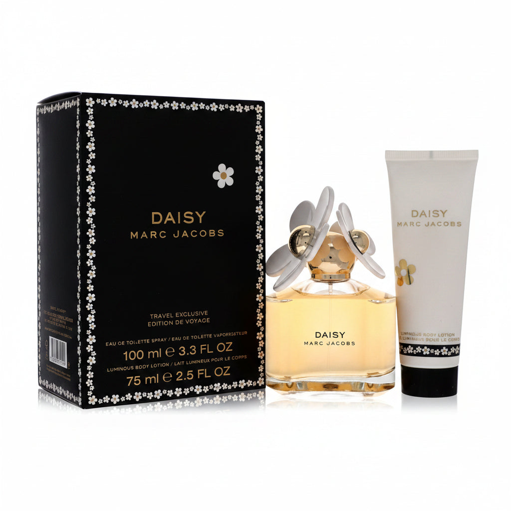 Daisy by Marc Jacobs Gift Set -- 3.4 oz Eau De Toilette Spray + 2.5 oz Body Lotion for Women