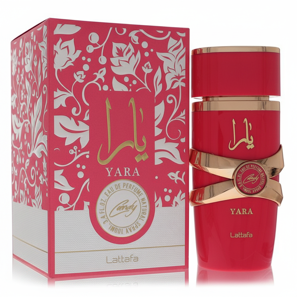 Lattafa Yara Candy by Lattafa Eau De Parfum Spray 3.4 oz for Women