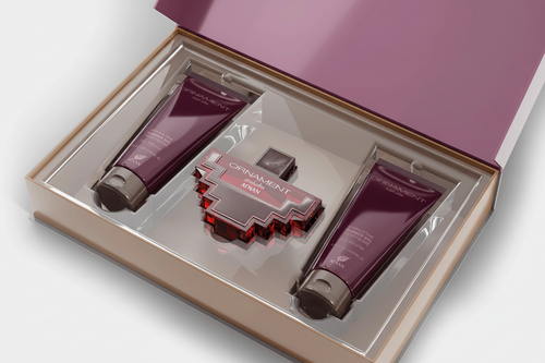 Afnan Ornament Purple Allure 3 Pcs Set: Perfume 100 ml