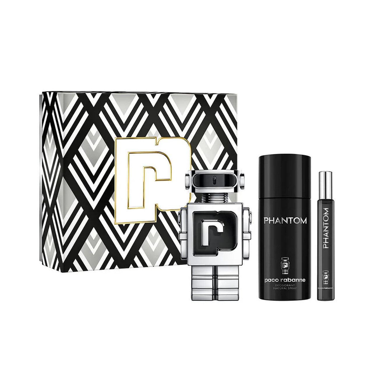 Paco Rabanne Phantom Gift Set – 3 Pcs