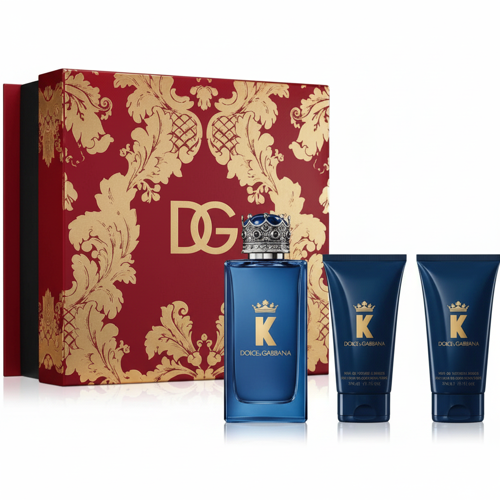 Gift/Set K By Dolce & Gabbana 3 Pcs. 3. Perfume By Dolce & Gabbana For Men