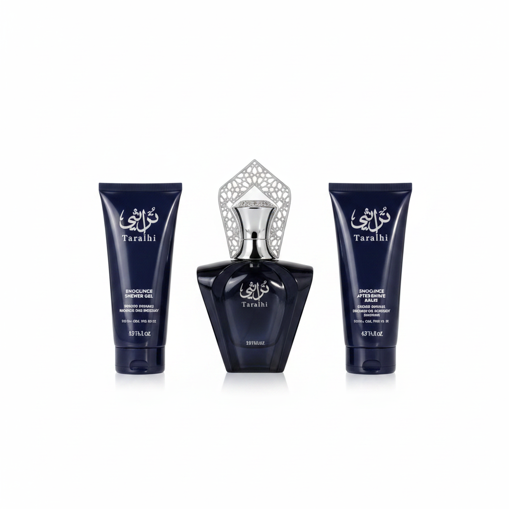 Afnan Turathi Blue 3 Pcs Set: Perfume By For 34