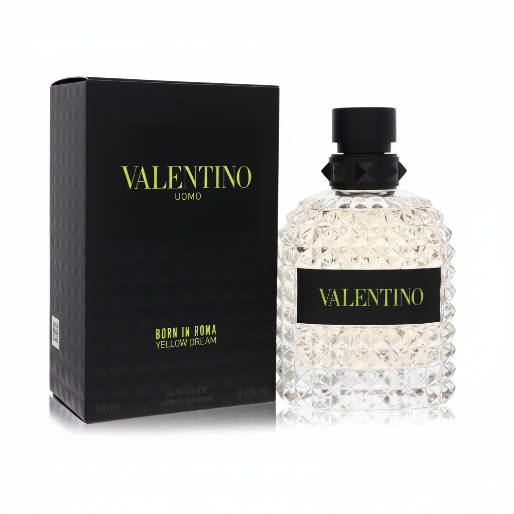 Valentino Uomo Born In Roma Yellow Dream by Valentino Eau De Toilette Spray 3.4 oz for Men