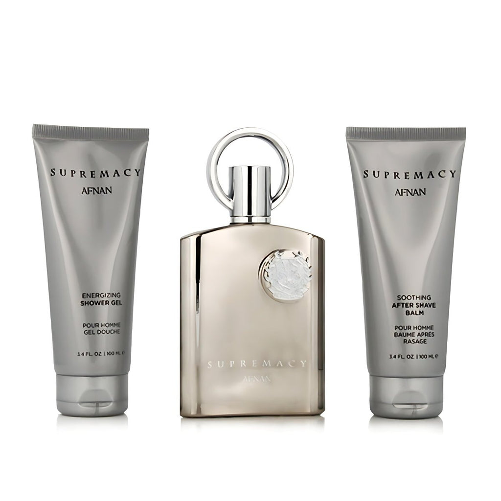 Gift/Set Supremacy Silver 100ml Men By Afnan