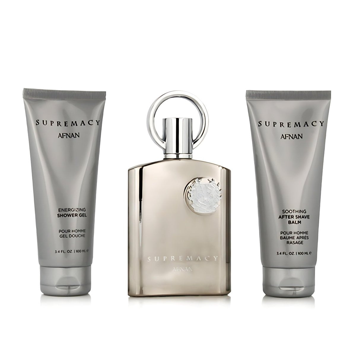 Gift/Set Supremacy Silver 100ml Men By Afnan