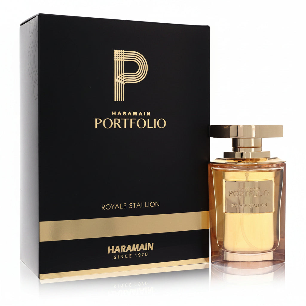Al Haramain Portfolio Royale Stallion by Al Haramain Eau De Parfum Spray 2.5 oz for Men
