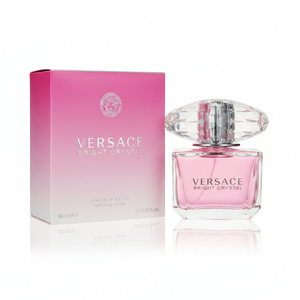 Bright Crystal by Versace Eau De Toilette Spray 3 oz for Women