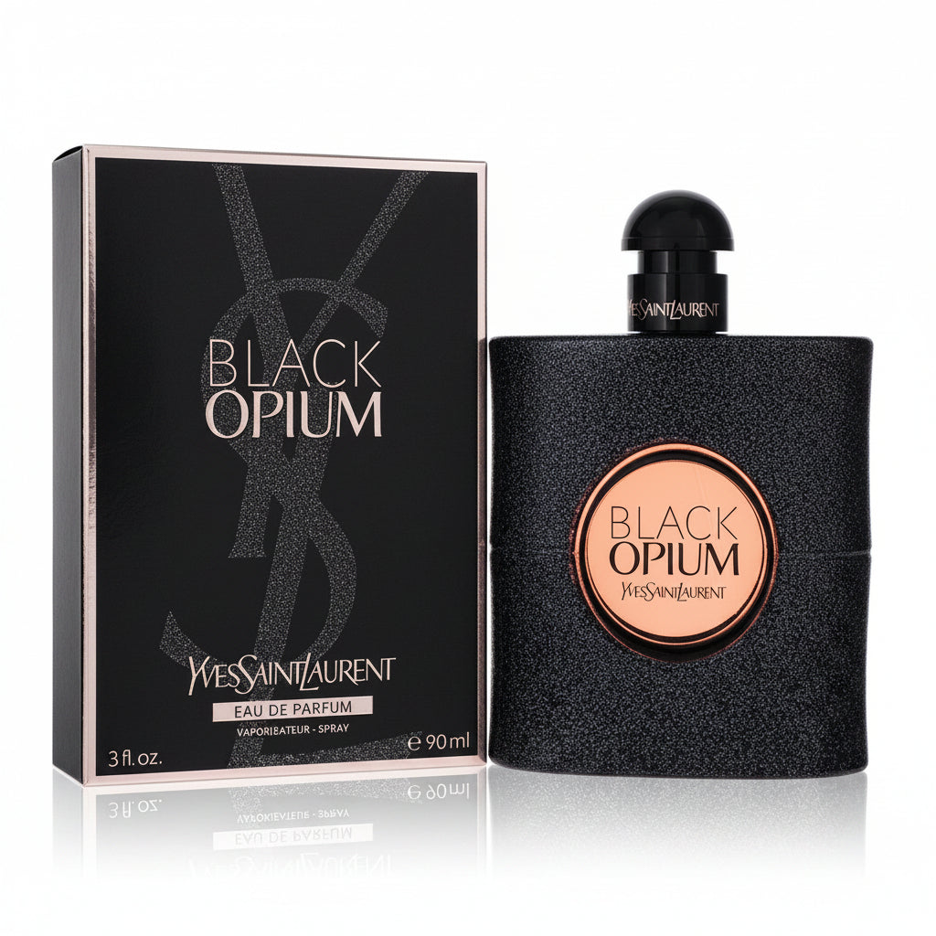 Black Opium by Yves Saint Laurent Eau De Parfum Spray 3 oz for Women