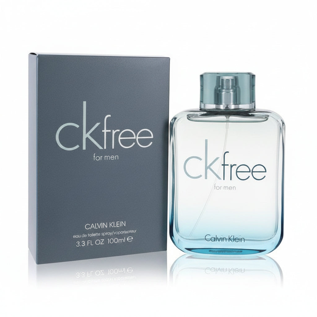 CK Free by Calvin Klein Eau De Toilette Spray 3.4 oz for Men