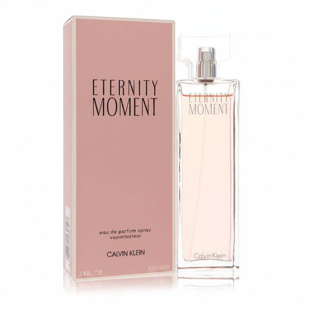 Eternity Moment by Calvin Klein Eau De Parfum Spray 3.4 oz for Women