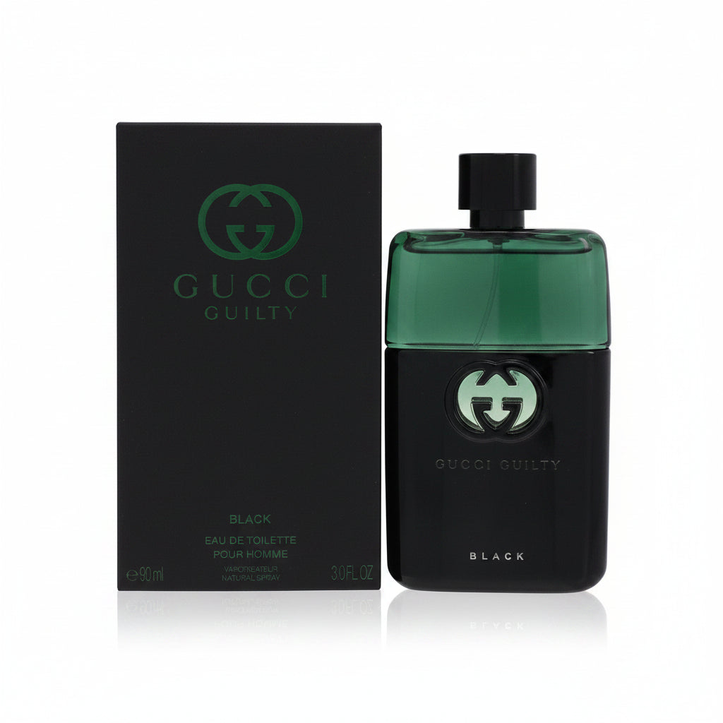 Gucci Guilty Black by Gucci Eau De Toilette Spray 3 oz for Men