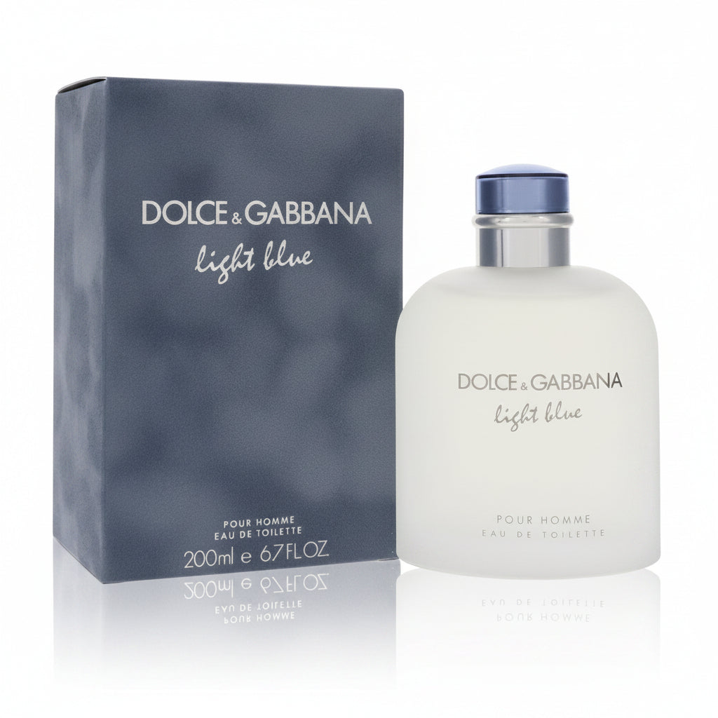 Light Blue by Dolce & Gabbana Eau De Toilette Spray 6.8 oz for Men