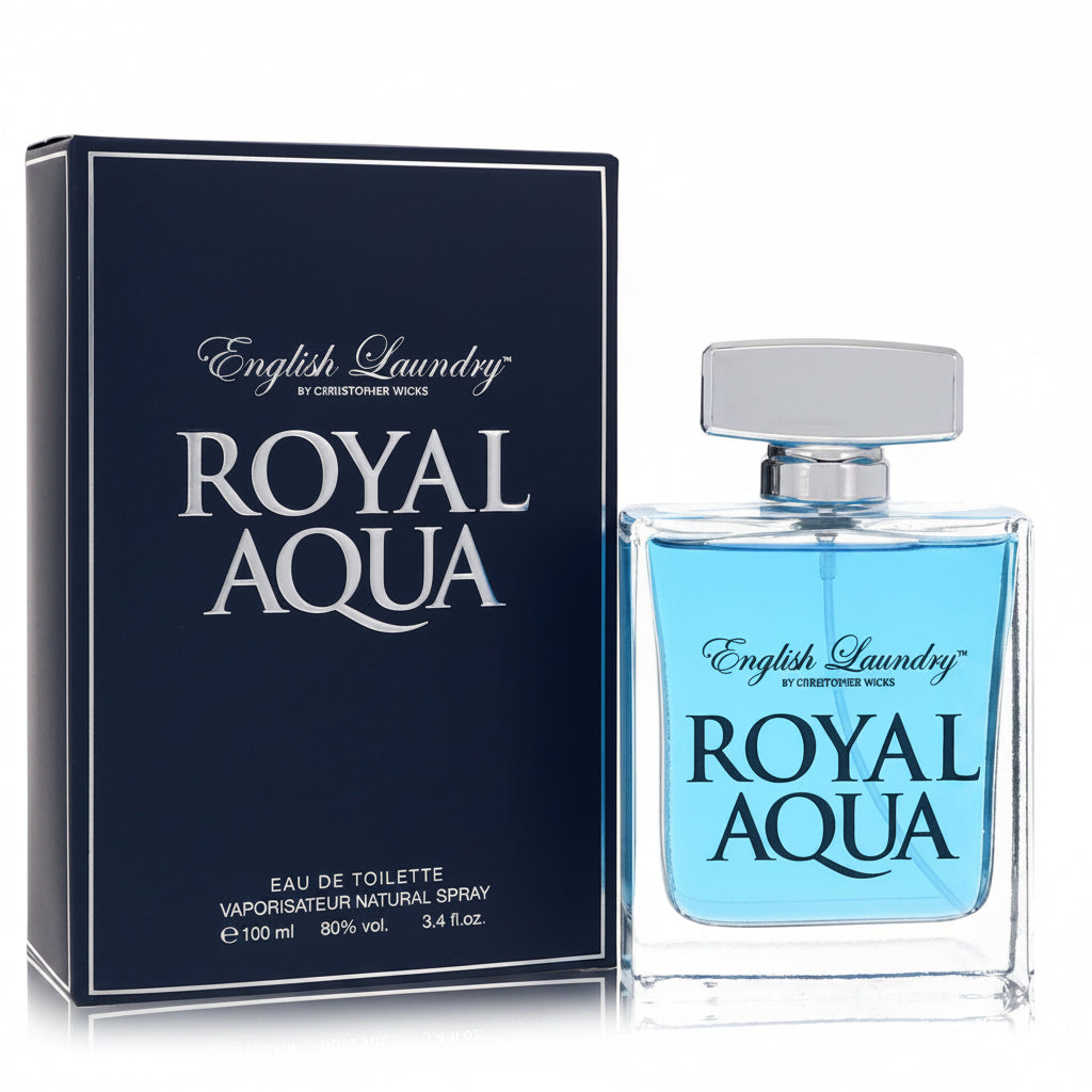 Royal Aqua by English Laundry Eau De Toilette Spray 3.4 oz for Men