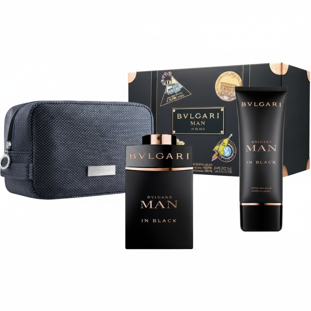 Bvlgari Man In Black Set 3 pzs EDP – Hombre