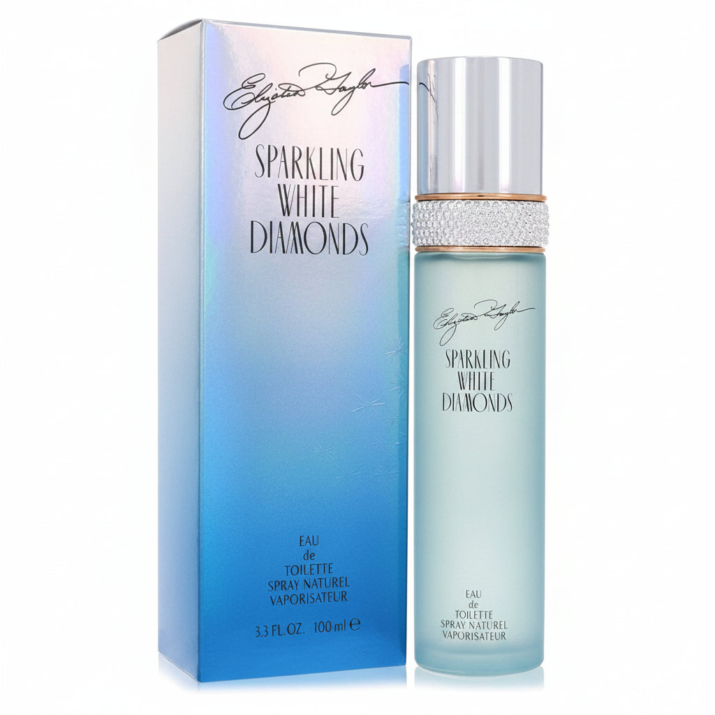 Sparkling White Diamonds by Elizabeth Taylor Eau De Toilette Spray 3.3 oz for Women