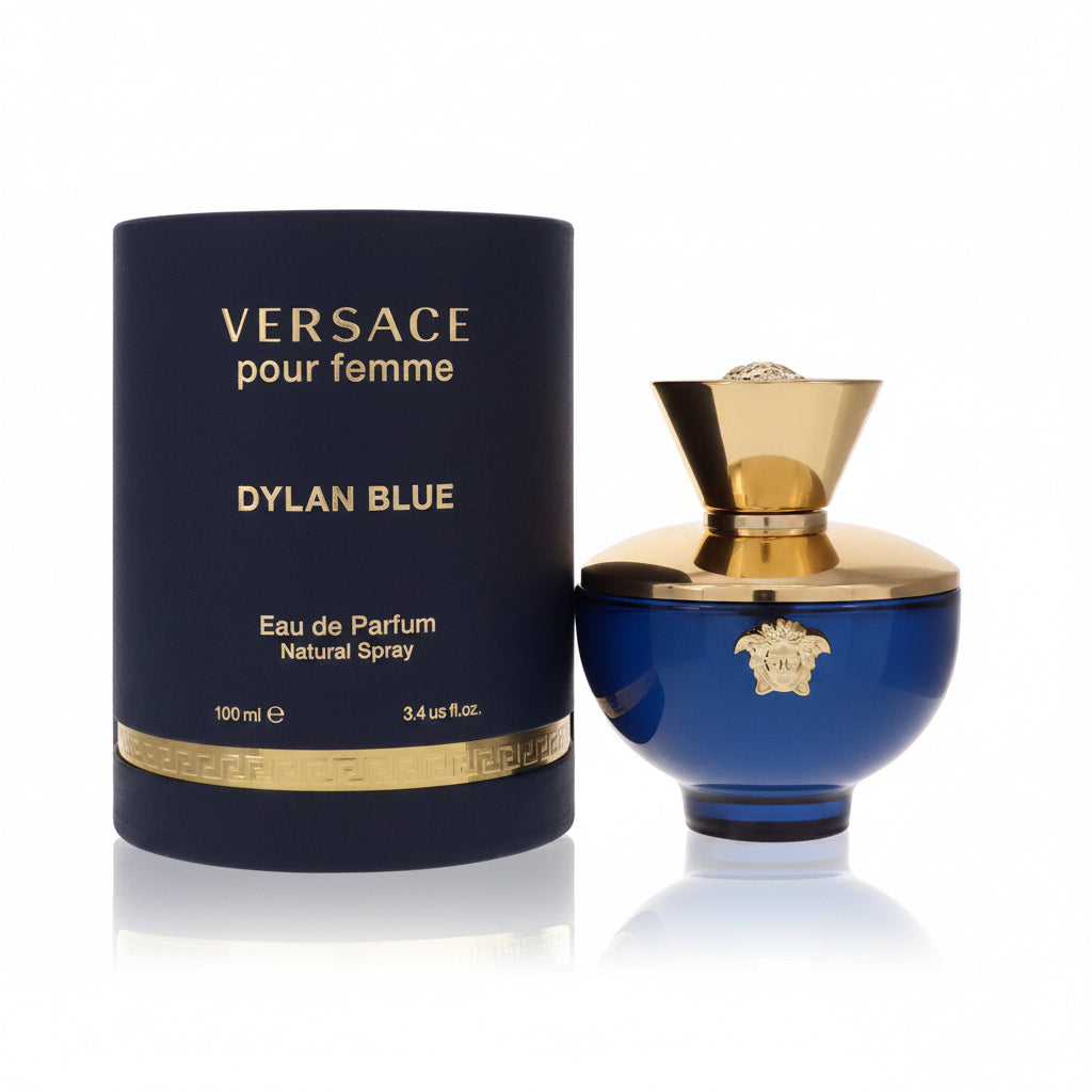 Versace Pour Femme Dylan Blue by Versace Eau De Parfum Spray 3.4 oz for Women