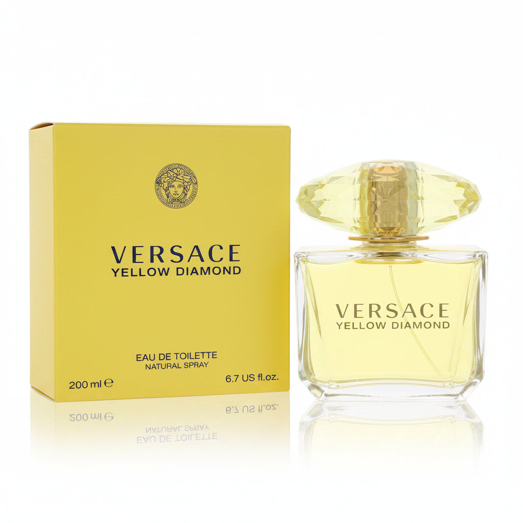 Versace Yellow Diamond by Versace Eau De Toilette Spray 6.7 oz for Women